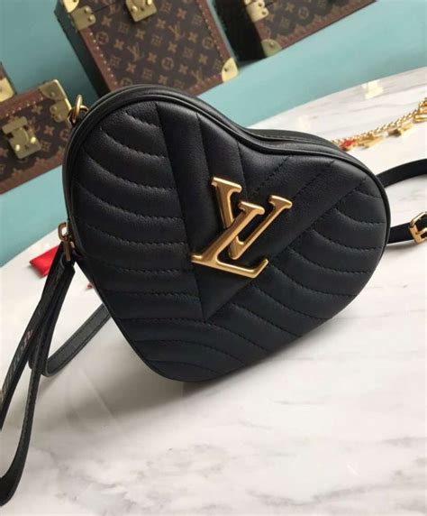 louis vuitton heart bag black.